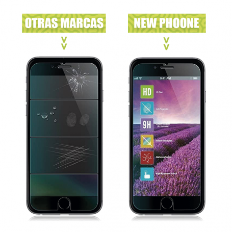 Protector de Pantalla Para Apple iPhone 7 | 8 | SE 2020 Cristal Templado | Pack 3 Unidades - Frikazo