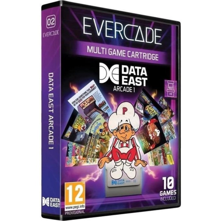 Cartucho con Juegos Data East Arcade 1 para...