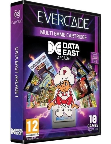 Cartucho con Juegos Data East Arcade 1 para Videoconsola Evercade