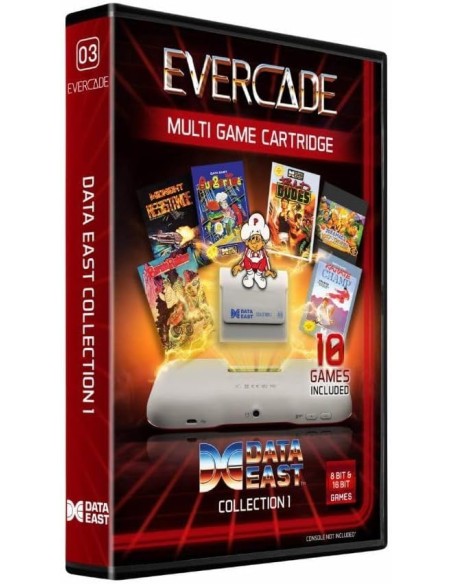 Cartucho con Juegos Data East Collection 1 para Videoconsola Evercade