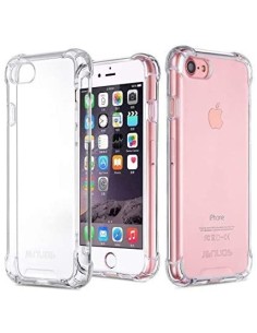 Funda de Silicona Transparente para Apple iPhone 7 |...