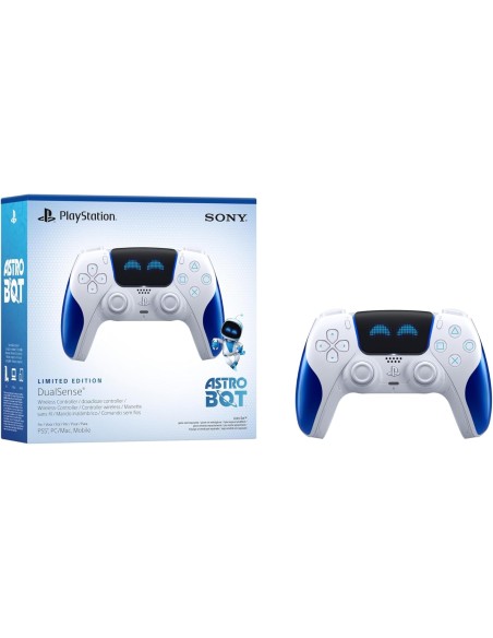 Mando Sony Dualsense Blanco Edición Especial Astrobot para Playstation 5 | PS5