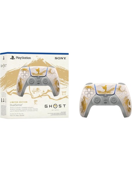 Mando Sony Dualsense Blanco Edición Especial Ghost of Yotei para Playstation 5 | PS5