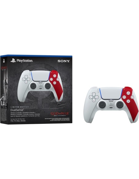 Mando Sony Dualsense Blanco Edición Especial God of War 20th Aniversario para Playstation 5 | PS5