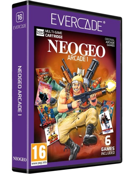 Cartucho con Juegos NeoGeo Arcade 1 para Videoconsola Evercade