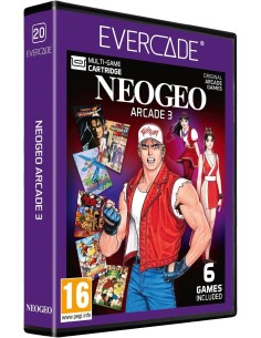 Cartucho con Juegos NeoGeo Arcade 3 para Videoconsola...