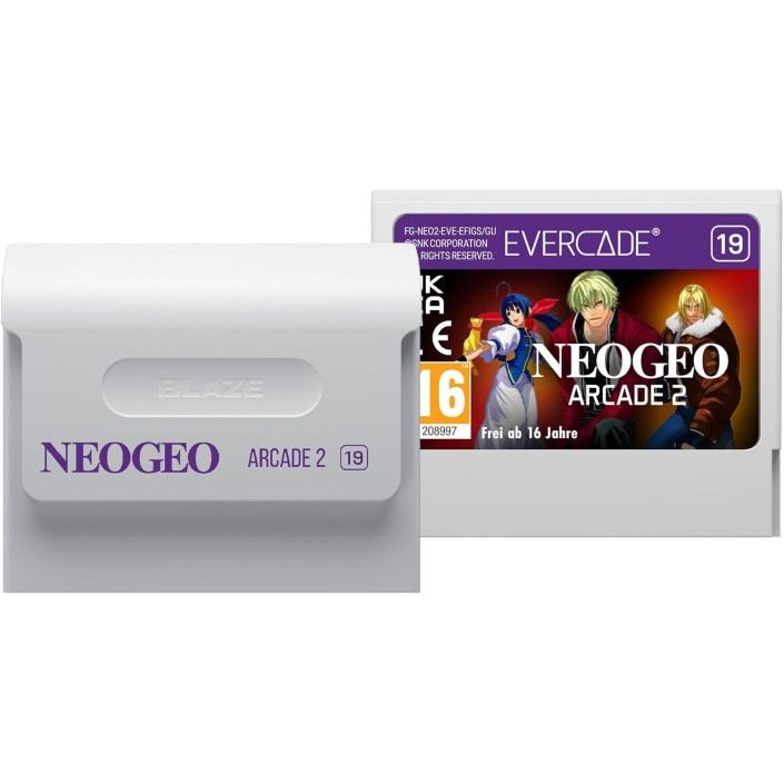 Cartucho con Juegos NeoGeo Arcade 2 para...