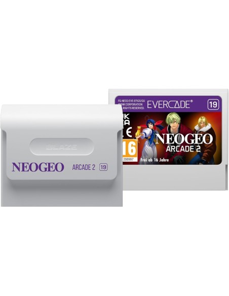 Cartucho con Juegos NeoGeo Arcade 2 para Videoconsola Evercade