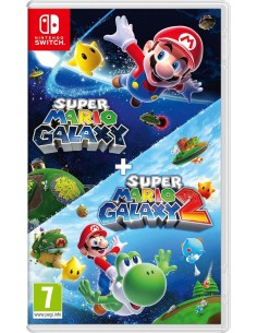 Juego Super Mario Galaxy y Super Mario: Galaxy 2 para...