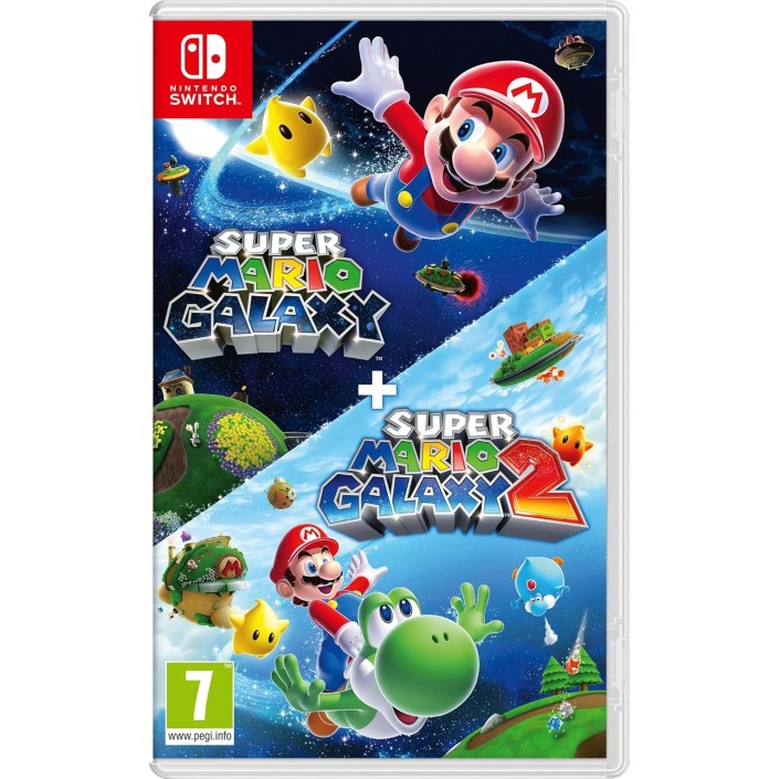 Juego Super Mario Galaxy y Super Mario: Galaxy...