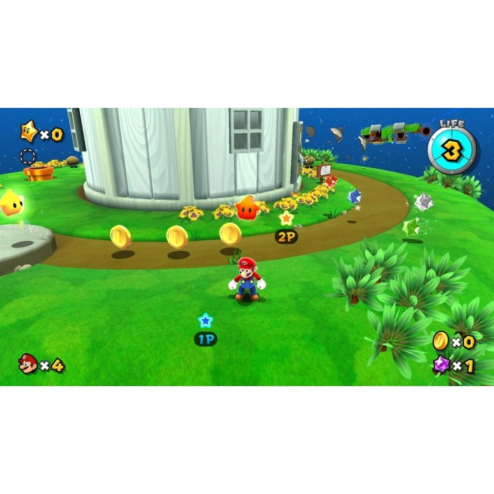 Juego Super Mario Galaxy y Super Mario: Galaxy...