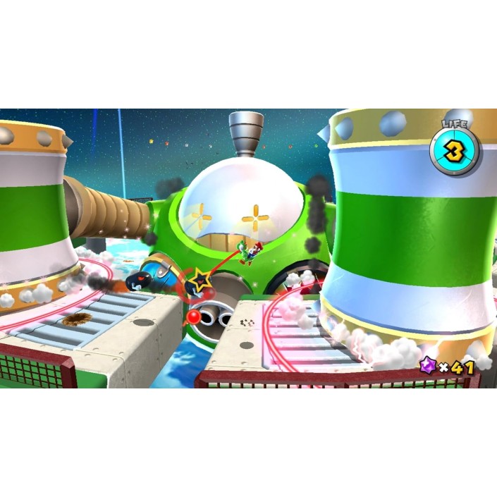 Juego Super Mario Galaxy y Super Mario: Galaxy...