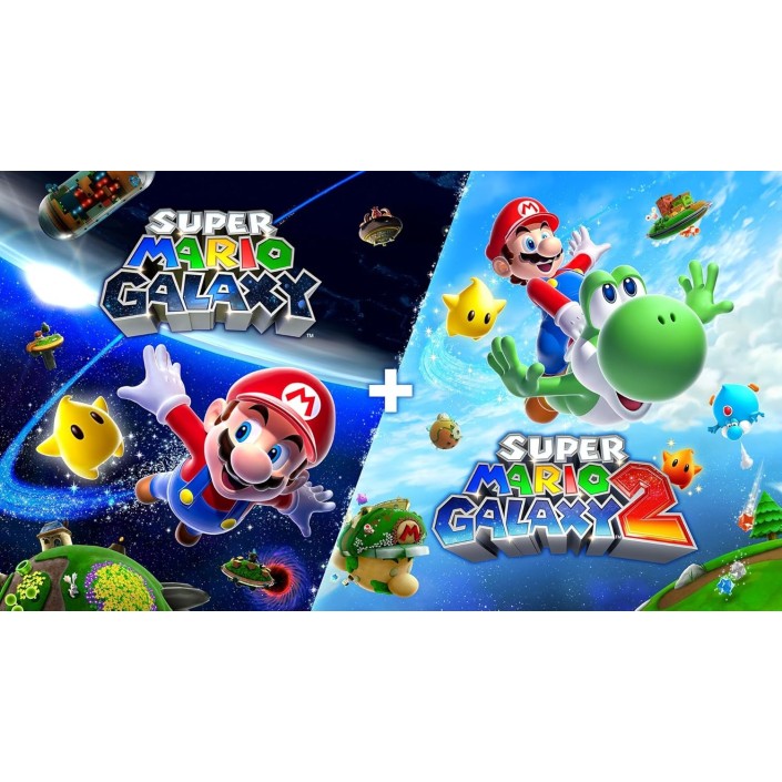 Juego Super Mario Galaxy y Super Mario: Galaxy...