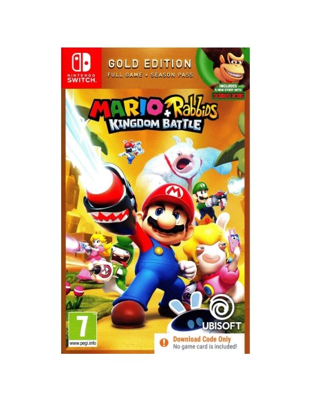Juego Mario + Rabbids Kingdom Battle Gold Edition para Nintendo Switch | Outlet Caja Abierta |Sin DLC