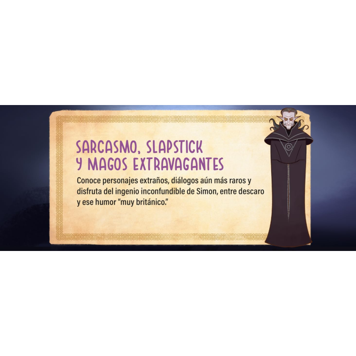 Juego Simon The Sorcerer Origins Para...