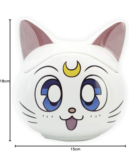 Taza de Cerámica Abystyle Sailor Moon Modelo Artemis