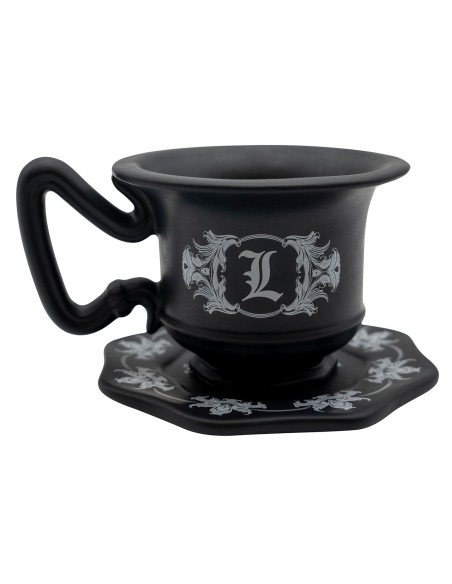 Taza Térmica de Cerámica 3D Abystyle Death Note con Plato Modelo L