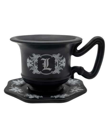 Taza Térmica de Cerámica 3D Abystyle Death Note con Plato Modelo L