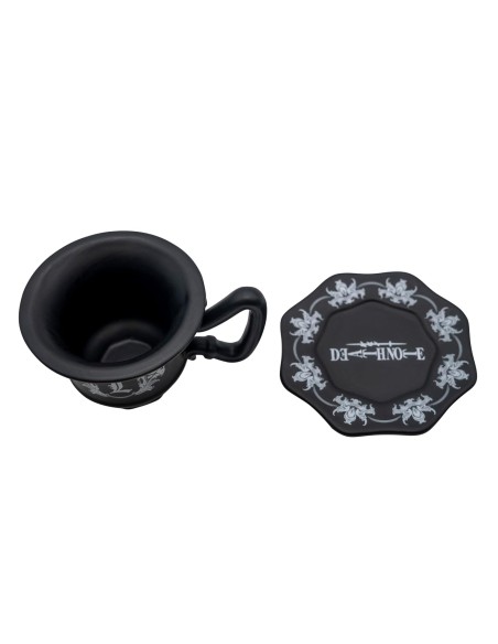 Taza Térmica de Cerámica 3D Abystyle Death Note con Plato Modelo L