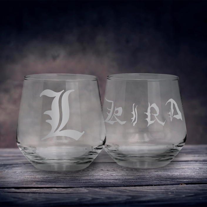 Set de 2 Vasos Abystyle Death Note  Modelo Kira...