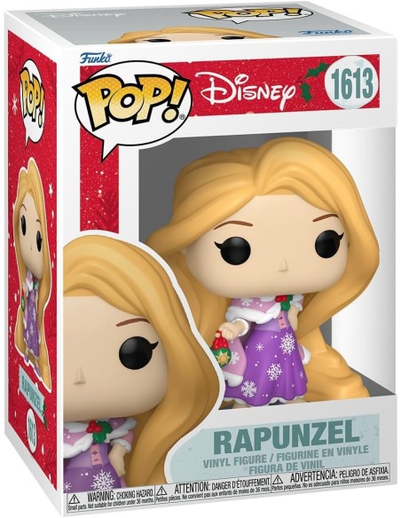 Figura Funko Pop! Princesas Disney Rapunzel Navidad Modelo 1613 | 86071
