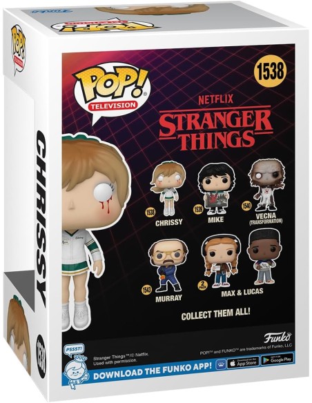 Figura Funko Pop! Televisión Stranger Things Chrissy Flotando Modelo 1538 | 80136