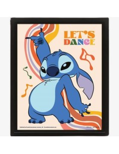 Poster 3D con Marco Pyramid Stitch Let´s Dance