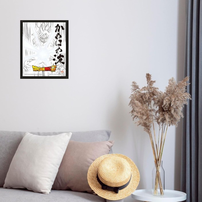 Poster 3D con Marco Pyramid Dragon Ball Goku...