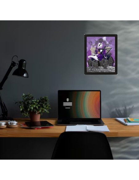 Poster 3D con Marco Pyramid Pesadilla Antes de Navidad Jack