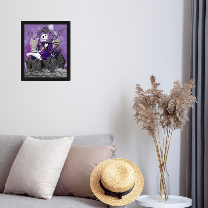 Poster 3D con Marco Pyramid Pesadilla Antes de...