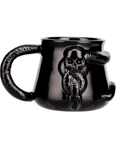 Taza de Cerámica 3D Paladone Harry Potter Artes Oscuras