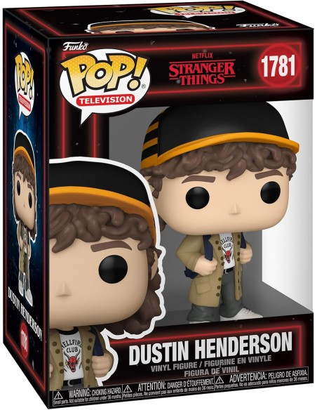 Figura Funko Pop! Televisión Stranger Things Dustin Henderson Modelo 1781 | 75751