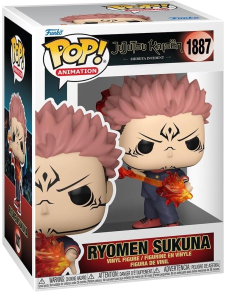 Figura Funko Pop! Jujutsu Kaisen Sukuna Flecha de Fuego Modelo1887 | 85322