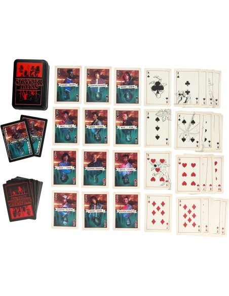 Paladone Baraja de Cartas de Poker Modelo Stranger Things