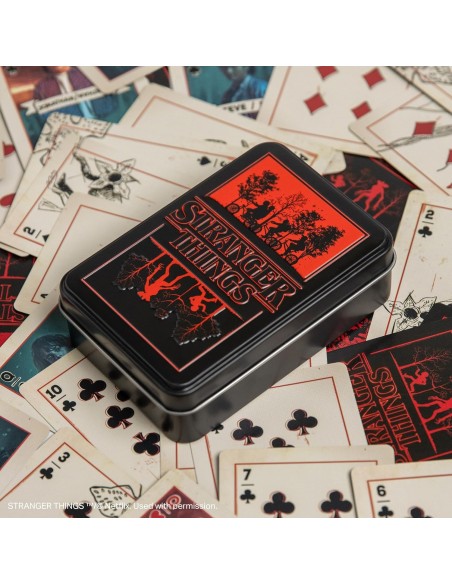 Paladone Baraja de Cartas de Poker Modelo Stranger Things