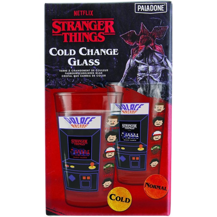 Vaso Paladone Termosensible Retro Stranger Things