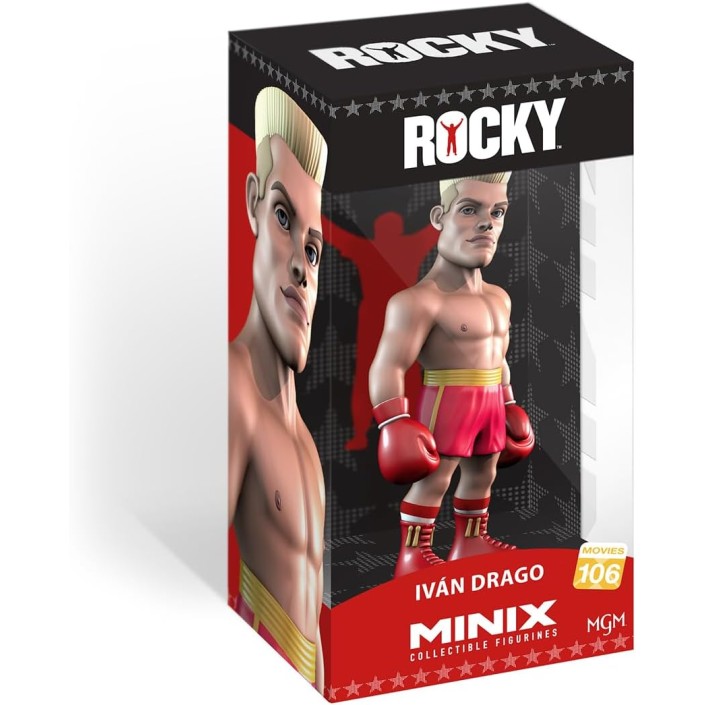 Figura Minix Rocky Ivan Drago Modelo 106