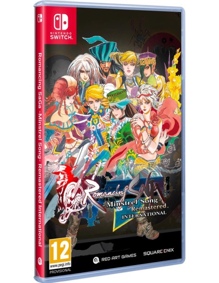Juego Romancing SaGa - Minstrel Song - Remastered International para Nintendo Switch