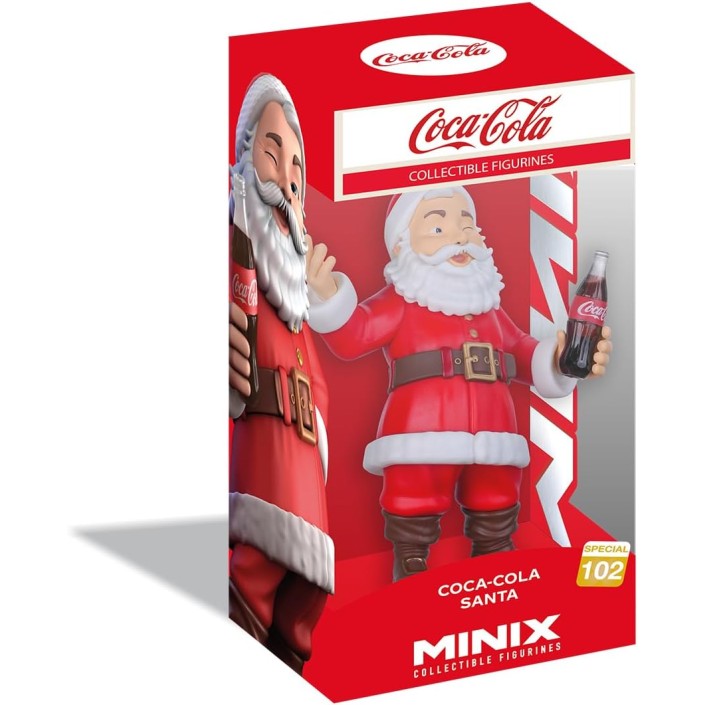 Figura Minix Papá Noel Coca Cola Modelo 101