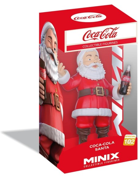 Figura Minix Papá Noel Coca Cola Modelo 101