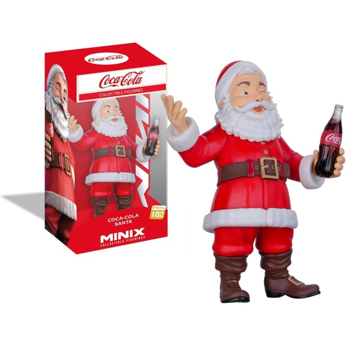 Figura Minix Papá Noel Coca Cola Modelo 101