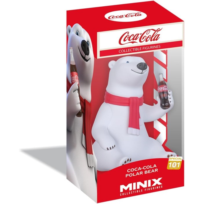 Figura Minix Oso Coca Cola Modelo 102