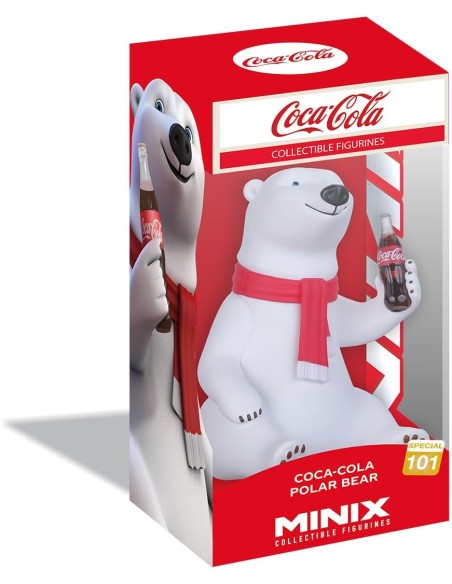 Figura Minix Oso Coca Cola Modelo 102