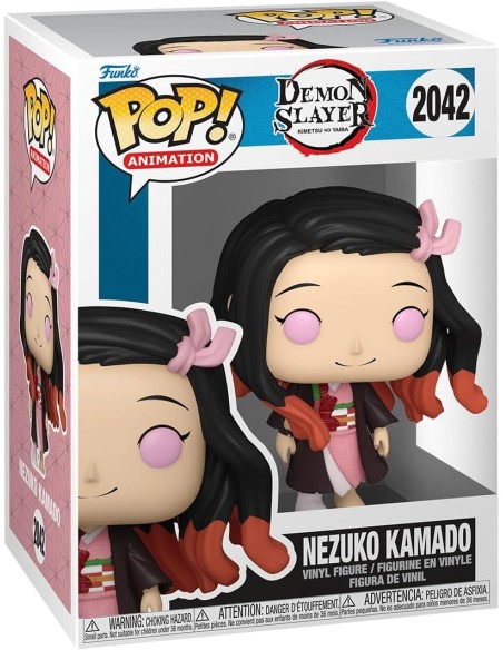 Figura Funko Pop! Animación Demon Slayer Nezuko Sonriendo Modelo 2042 | 86507