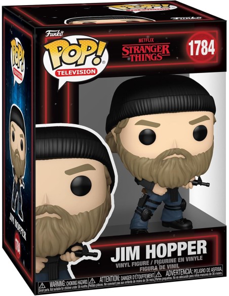Figura Funko Pop! Televisión Stranger Things Jim Hopper Modelo 1784 | 75754