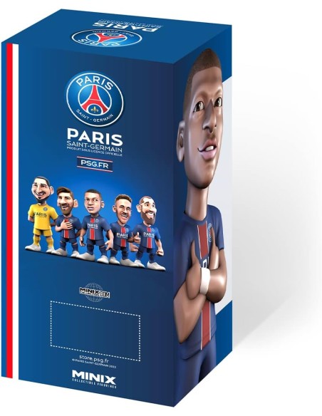 Figura Minix Football Stars Mbappé PSG Modelo 100