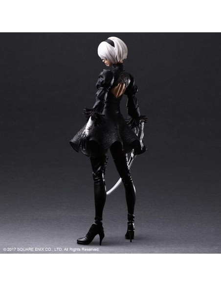 Figura Play Arts Square Enix Nier Automata Modelo 2B