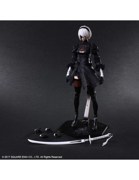 Figura Play Arts Square Enix Nier Automata Modelo 2B