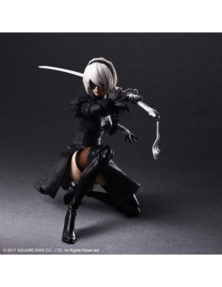 Figura Play Arts Square Enix Nier Automata Modelo 2B