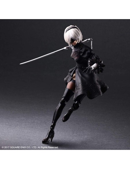 Figura Play Arts Square Enix Nier Automata Modelo 2B